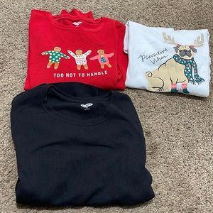 I’ll lot of 3 pj tops